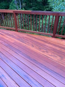 Tigerwood and batu deck project Tigerwood and batu deck project